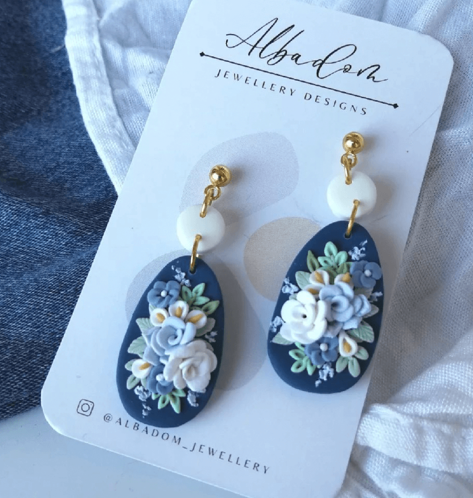 Pendientes arcilla polimérica