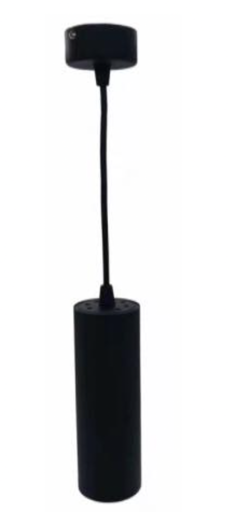 Colgante aluminio bombilla GU10