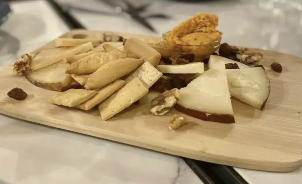 Tabla de quesos canarios